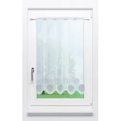 Scheibengardine Lysel - Kringel Muster 