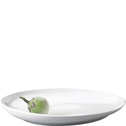 KAHLA 393457A90039C Five Senses Speiseteller 27 cm | weißer Essteller aus Porzellan