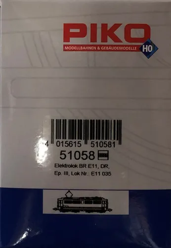Piko H0 51058 E-Lok BR 211 S-Bahn Leipzig der DR