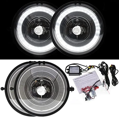 VINSTAR LED Nebelscheinwerfer mit Tagfahrlicht für Mini - Nebelscheinwerfer & Zubehör, kompatibel mit Mini R55-R60, E-geprüft, Plug&Play Installation, 6000K Farbtemperatur für helles Licht und geringeren Verbrauch.