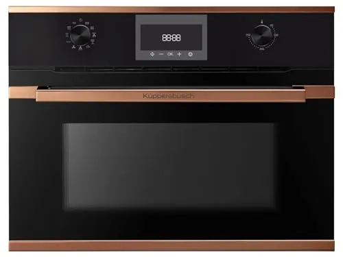 Küppersbusch CBM 6330.0 S7 K-Series. 3 Compact Backofen mit Mikrowelle Schwarz/Copper