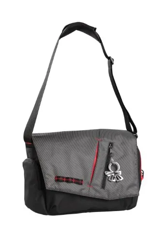 Okiedog Wickeltasche nine2five Samurai - grau/schwarz