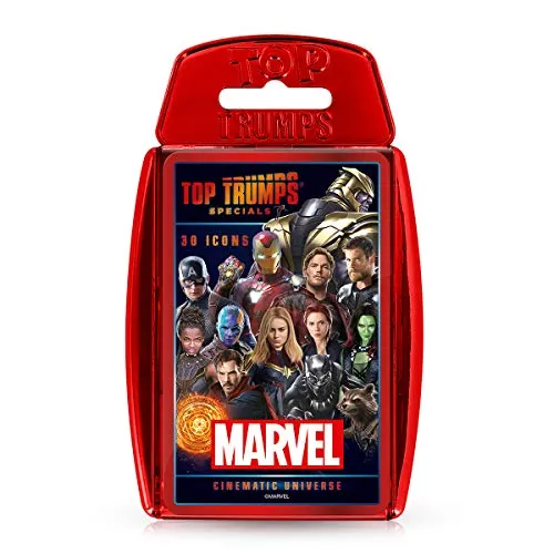 Marvel Cinematic Universe Top Trumps Kartenspiel (evtl. Nicht in Deutscher Sprache)