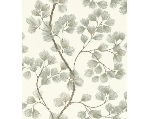 Vliestapete 866902 Symphony Kiefer grün in grün von Rasch