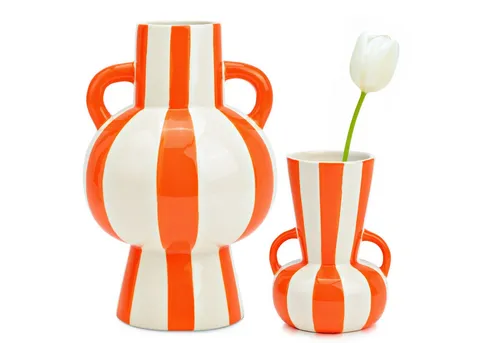 Vasen Orange von matches21 HOME & HOBBY