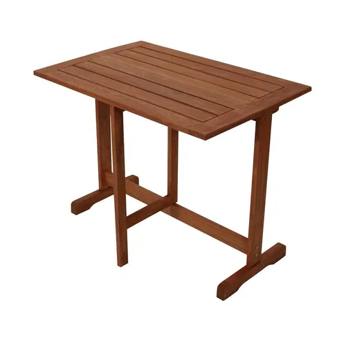 Klapptisch aus Holz Eukalyptus Gartentisch klappbar Esstisch Balkontisch Tisch