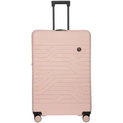 Großer Hartschalen-Trolley B Y in Pearl Rosa - Koffer aus leichtem, widerstandsfähigem Material mit zwei Hauptfächern für optimale Organisation, ideal für jede Reise. Maße: 53 x 79 x 31 cm.