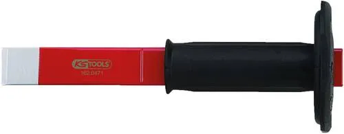 KS Tools 162.0471 Schlitzmeissel mit Handschutzgriff, 240mm