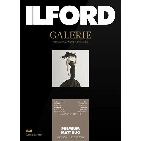 Ilford Galerie Premium Matt Duo 200g A4 50 Blatt (200 g/m², A4, 50 x) (47735495)