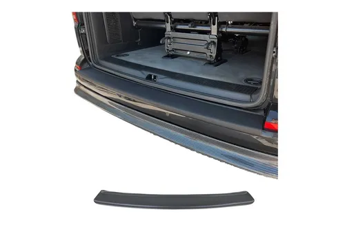 OMAC Ladekantenschutz für VW T5 Transporter - Abdeckblenden, schützt effektiv die Ladefläche vor Kratzern und Stößen, aus hochwertigem ABS für Langlebigkeit und einfache Installation ohne Bohren.
