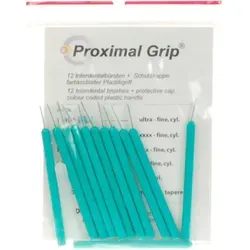 Proximal Grip ultrafein türkis Interdentalbürste 12 St