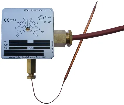 Ex-Anbauthermostat 0...+100°C, 16A 230V, IP66