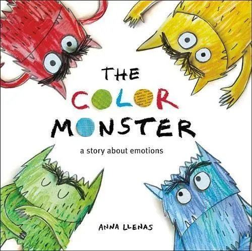 Anna Llenas The Color Monster (Gebundene Ausgabe) - Kinderbuch über Emotionen, fördert das emotionale Lernen und Verständnis bei Kindern – ideal für Eltern und Erzieher.