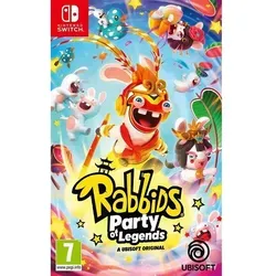 Rabbids: Party of Legends - Nintendo Switch - Nintendo Switch-Spiel für Unterhaltung, bietet lustige Minispiele für die ganze Familie und sorgt für unvergessliche Partynächte.