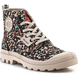 Palladium Pampa HI WILD Modus, beige, 39 EU - Wanderschuhe aus hochwertigem Leinen, leicht und atmungsaktiv für komfortable Abenteuer in der Natur.