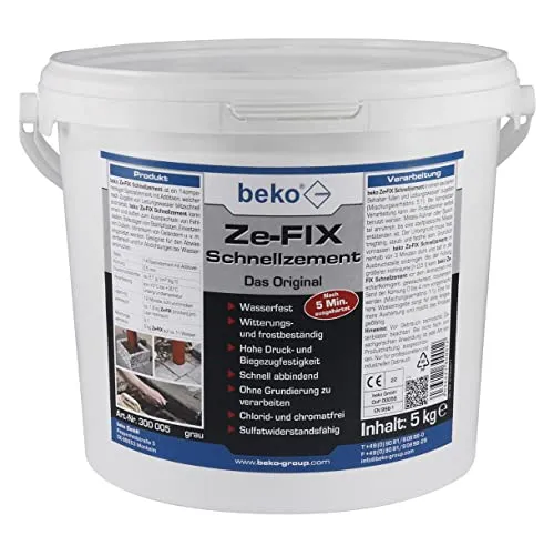 beko Ze-FIX Schnellzement Das Original (5 kg) 300 005