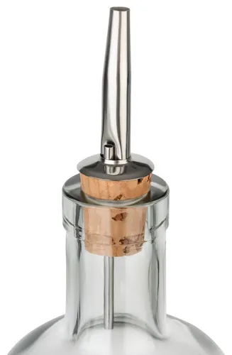 Kork-Deko.de Flaschenausgießer Flaschenausgießer für Spirituosen und Liköre mit Naturkork