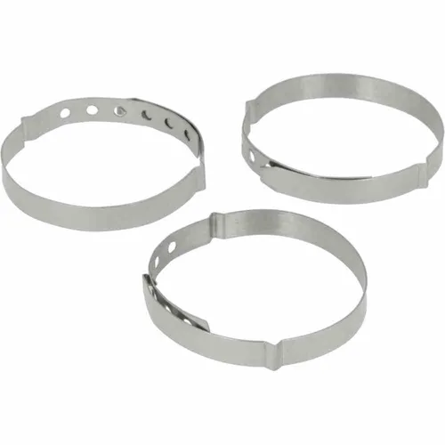 Metaltex Rouladenringe verstellbar 200455 010, 6 Stück, Ø 5,5 cm
