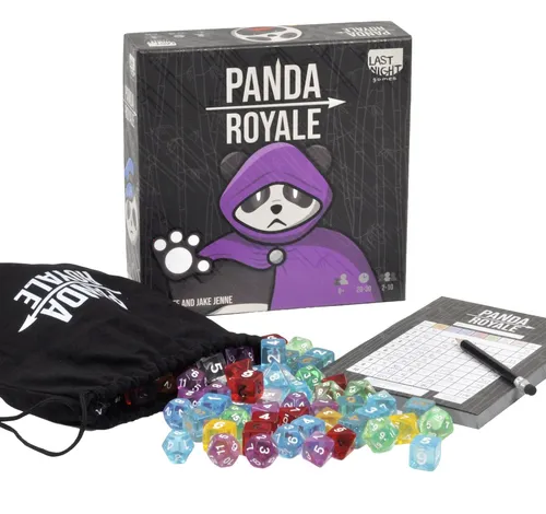 Produktbild Panda Royale Würfelspiel für 10 Spieler von Last Night Games - ideal für