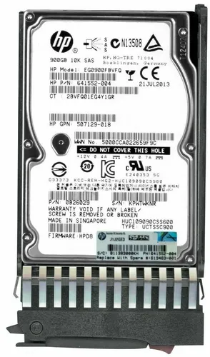 FESTPLATTE HP 641552-004 900GB EG0900FBVFQ 10000U/min SAS-2 64MB 2.5'' Zoll