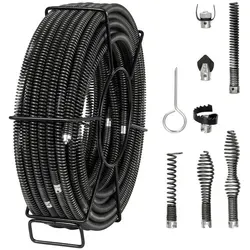 VEVOR Rohrreinigungsspirale 30m