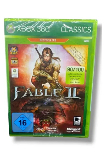 Fable II - Xbox 360 - Erlebe ein episches Abenteuer in einer offenen Welt, das deine Entscheidungen beeinflusst und die Geschichte formt.