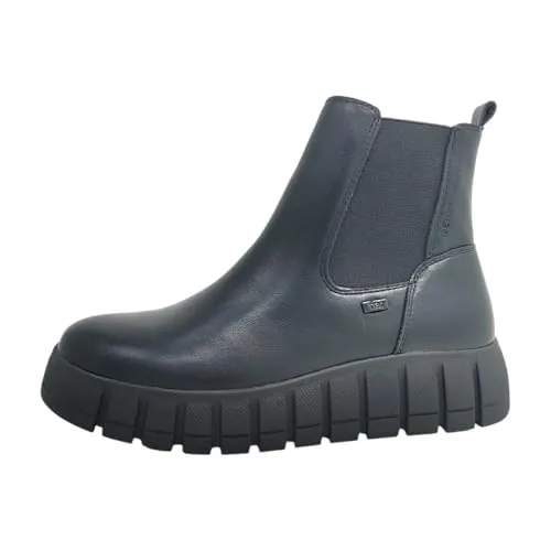 TOM TAILOR Denim Kunstleder Stiefeletten - Wanderschuhe aus hochwertigem Kunstleder, gefüttert und mit praktischem Reißverschluss für optimalen Tragekomfort und stylischen Look.