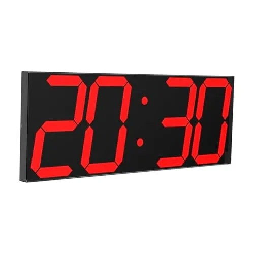 CHKOSDA LED Uhr in rot von CHKOSDA