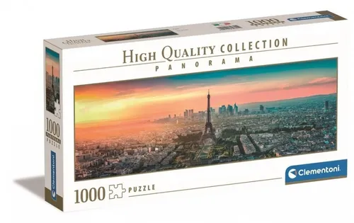 Puzzle 1000 elementów Paris Panorama CLEMENTONI 39641 CLM CLEMENTO 8005125396412
