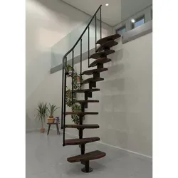 Minka Raumspartreppe Monte Carlo Walnuss Schwarz FSC®
