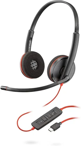 Produktbild Plantronics Blackwire 3220 USB-C Stereo Over-Ear-Headset