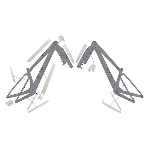 Syncros Scale 23 Carbon Rahmenschutzfolien Set von Syncros