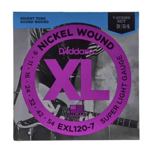 Daddario EXL120-7