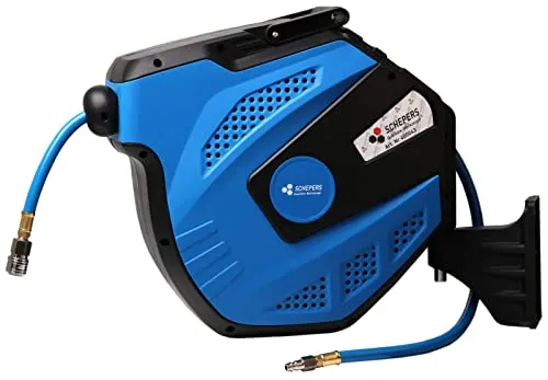 SWV 400043 Automatik Druckluftschlauch Schlauchtrommel 15m +1m