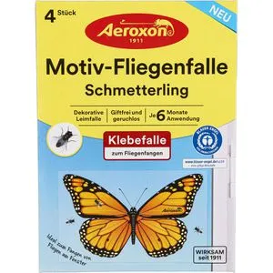 Aeroxon Motiv-Fliegenfalle Schmetterling