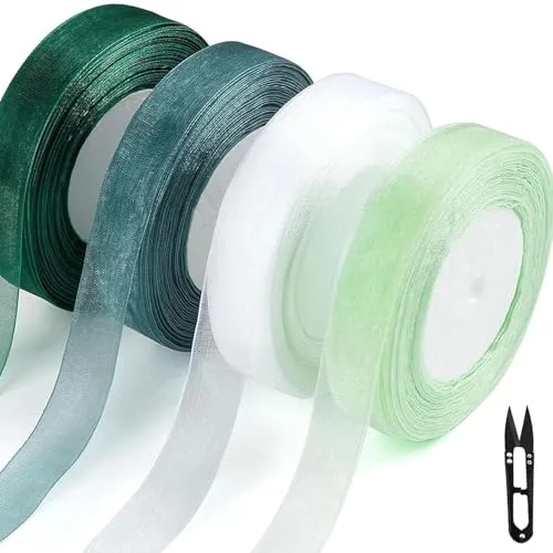 Rollen 45m Organzaband, 20mm Breit Geschenkband 4