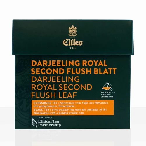 EILLES TEE Tea Diamond DARJEELING ROYAL Second Flush Pyramidenbeutel 20er Box