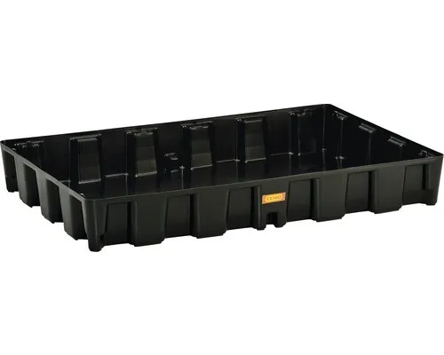 PE-Auffangwanne CEMO 120 HD, 120 Liter - Robuste Auffangwanne aus Polyethylen (PE) für umweltbewusste Lagerung von Flüssigkeiten, ideal für Industrie und Werkstätten.