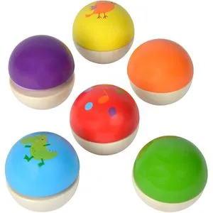 Eichhorn Kinder-Musikinstrument 100003487 - Babybälle: Bunte Soundkugeln fördern Akustik und Motorik ab 1 Jahr. Erwecken mit Rasseln, Quietschen und Glocken die Neugier der Kleinen!