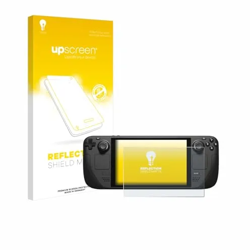 upscreen Entspiegelungs-Schutzfolie für Valve Steam Deck/OLED Displayschutz-Folie Matt [Anti-Reflex, Anti-Fingerprint]