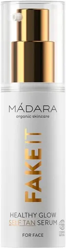 MÁDARA Sun Fake It Healthy Glow Self Tan Serum 30 ml - Selbstbräuner für einen natürlichen, gesunden Glow, pflegt die Haut und sorgt für ein streifenfreies, gleichmäßiges Bräunungserlebnis.