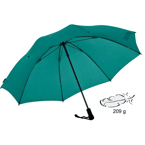 Swing liteflex - Ultraleichter Regenschirm in Grün - Regenschirm für Outdoor-Aktivitäten, extrem leicht und robust mit reißfestem Polyesterbezug und schmutzabweisender Teflon-Beschichtung für optimalen Wetterschutz.