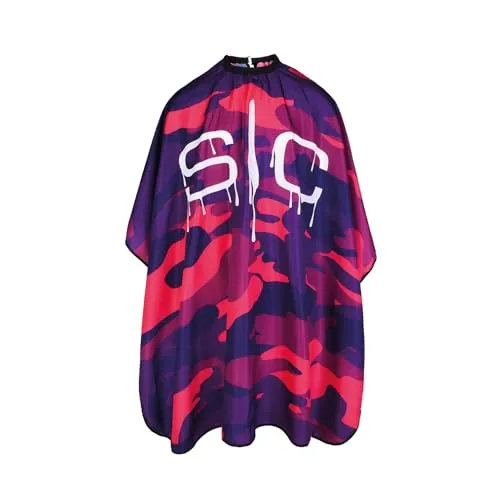 Stylecraft Haarschneideumhang Camouflage Pink von Stylecraft