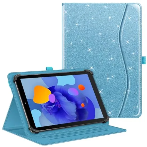 Fintie Tablet Universal Hülle für Laptok/AWOW/Whitedeer/Hasskya/TABWEE/DOOGEE G5/U10/T10W 10 Zoll, DOOGEE U11 Pro/Tab G6 11 Zoll, Multi-Winkel Hülle Universal für 9-11