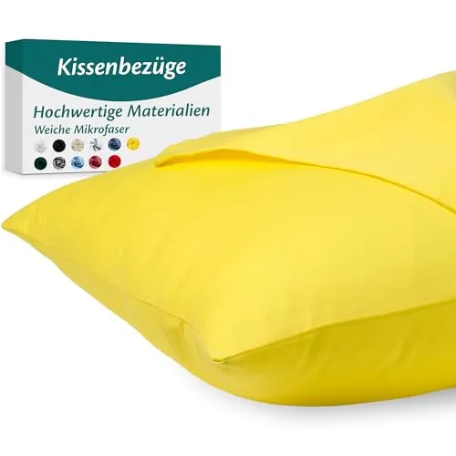 Kissenbezüge Gelb von Flowen