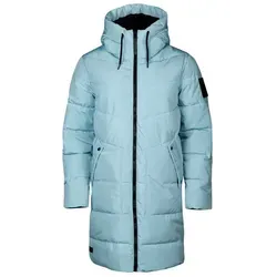 HALTI Langmantel Linjat Puffer Parka Women * blau 38 von Halti