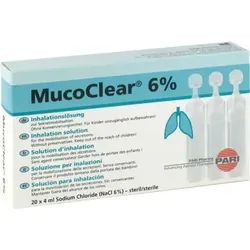 Mucoclear 6% NaCl Inhalationslösung 80 ML von PARI