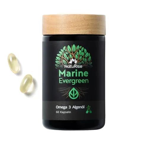 NatuRise Marine Evergreen Omega 3 Algenöl Kapseln (60St)