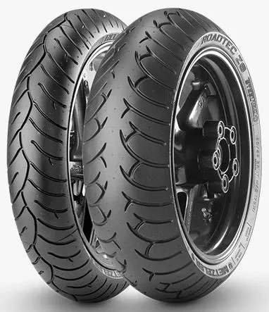 Metzeler Roadtec Z6 REAR - Sporttouren-Radialreifen für moderne Motorräder, bietet hervorragende Laufleistung und Grip bei jedem Wetter, ideal für schwere Beladung und verschiedene Bedingungen.