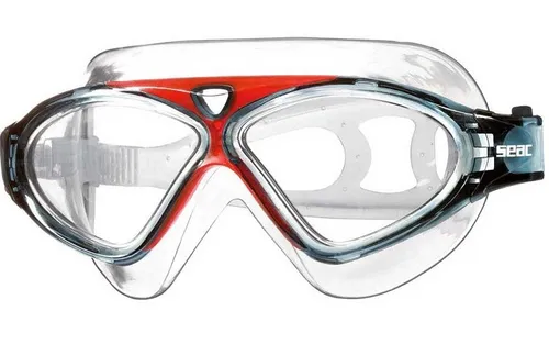 SEAC VISION Erwachsene Schwimmbrille Mit Maske In Rot